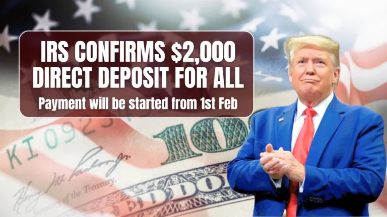 $2,000 IRS Direct Deposit 2026
