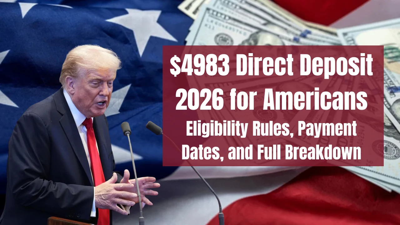 $4983 Direct Deposit 2026