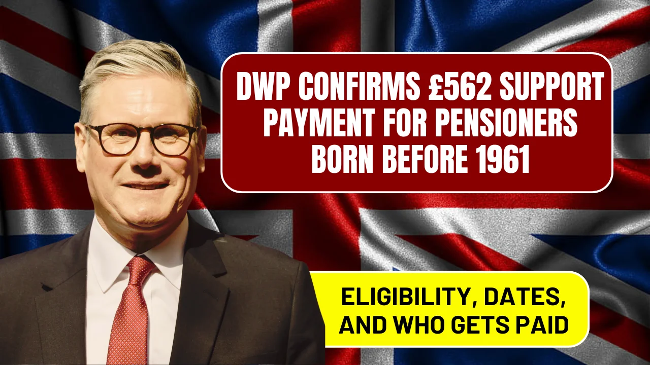 DWP £562 Support Payment